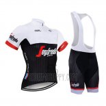 Segafredo Zanetti Cycling Jersey Bib Short 2020 Short Sleeve White Black