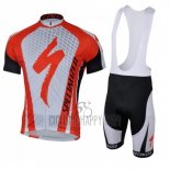 Specialized Cycling Jersey Bib Short 2018 Men Short Sleeve Red White