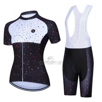 Steep Cycling Jersey Bib Short 2023 Men Short Sleeve Black White