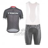 Trek Cycling Jersey Bib Short 2017 Short Sleeve Black(1)