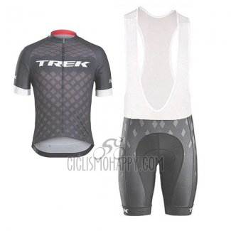 Trek Cycling Jersey Bib Short 2017 Short Sleeve Black(1)