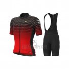 ALE Cycling Jersey Bib Short 2021 Men Short Sleeve Red(5)
