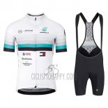 Assos Cycling Jersey Bib Short 2020 Men Short Sleeve White Blue Black