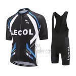 Le Col Cycling Jersey Bib Short 2021 Men Short Sleeve Black(1)