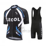 Le Col Cycling Jersey Bib Short 2021 Men Short Sleeve Black(1)