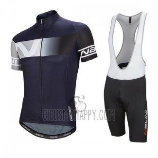 Nalini Cycling Jersey Bib Short 2016 Men Short Sleeve Dark Blue