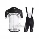 Nalini Cycling Jersey Bib Short 2021 Men Short Sleeve Black White