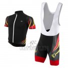 Pearl Izumi Cycling Jersey Bib Short 2017 Men Short Sleeve Black and Red