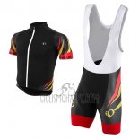 Pearl Izumi Cycling Jersey Bib Short 2017 Men Short Sleeve Black and Red