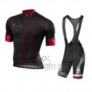 Specialized Cycling Jersey Bib Short 2016 Men Short Sleeve Dark Red and Black
