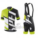Specialized Cycling Jersey Bib Short 2016 Men Short Sleeve White and Green