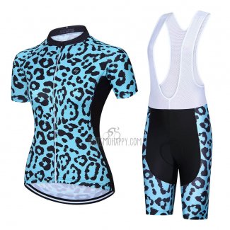 Steep Cycling Jersey Bib Short 2023 Women Short Sleeve Green Black