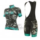 ALE Graphics Prr Camo Cycling Jersey Bib Short 2017 Women Short Sleeve Light Blue