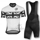 Assos Cycling Jersey Bib Short 2016 Men Short Sleeve White