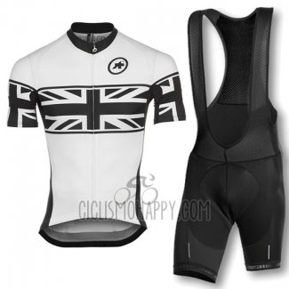 Assos Cycling Jersey Bib Short 2016 Men Short Sleeve White
