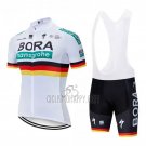 Bora-Hansgrone Cycling Jersey Bib Short 2021 Short Sleeve White