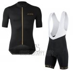 Lecol Cycling Jersey Bib Short 2019 Men Short Sleeve Black
