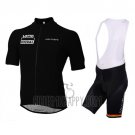 Lotto Soudal Cycling Jersey Bib Short 2016 Short Sleeve Black