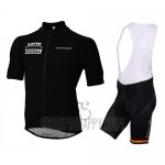 Lotto Soudal Cycling Jersey Bib Short 2016 Short Sleeve Black