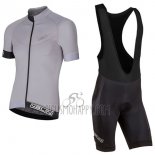 Nalini Curva Slate Cycling Jersey Bib Short 2017 Men Short Sleeve Silver