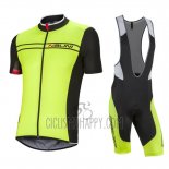 Nalini Cycling Jersey Bib Short 2016 Men Short Sleeve Green