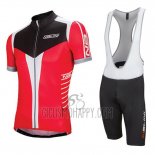 Nalini Cycling Jersey Bib Short 2016 Men Short Sleeve Red and Black