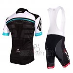 Nalini Cycling Jersey Bib Short 2018 Men Short Sleeve White and Black