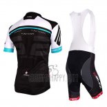 Nalini Cycling Jersey Bib Short 2018 Men Short Sleeve White and Black