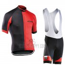 Northwave Blade Cycling Jersey Bib Short 2017 Men Short Sleeve Black and Red