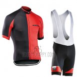 Northwave Blade Cycling Jersey Bib Short 2017 Men Short Sleeve Black and Red