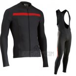 Northwave Cycling Jersey Bib Tight 2017 Men Long Sleeve Black