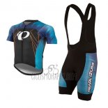 Pearl Izumi Cycling Jersey Bib Short 2017 Men Short Sleeve Blue and Black