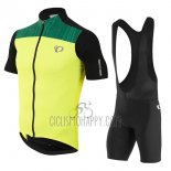 Pearl Izumi Cycling Jersey Bib Short 2017 Men Short Sleeve Yellow and Black