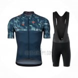 Pearl Izumi Cycling Jersey Bib Short 2021 Men Short Sleeve Blue Green