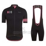 Rapha Cycling Jersey Bib Short 2019 Men Short Sleeve Black Pink