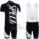 Specialized Cycling Jersey Bib Short 2012 Men Short Sleeve White and Black