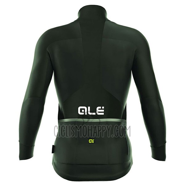 ALE Camo Cycling Jersey Bib Tight 2017 Men Long Sleeve ALE Capo Nord Black