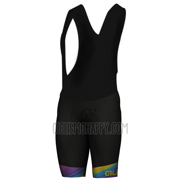 ALE Cycling Jersey Bib Short 2017 Men Short Sleeve Black