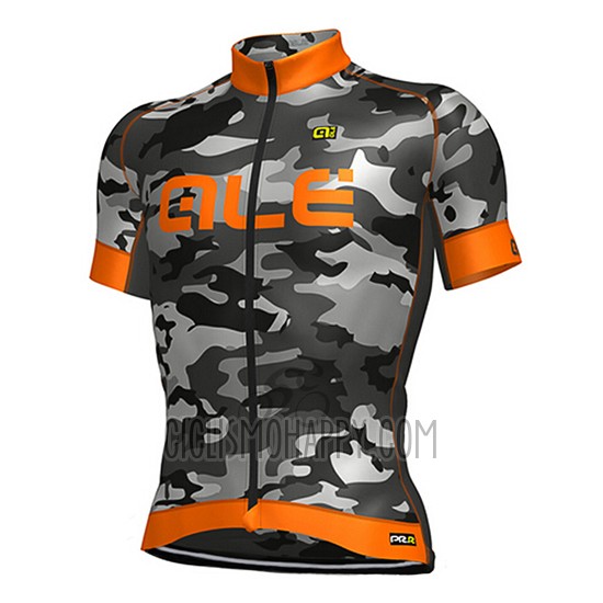 ALE Cycling Jersey Bib Short 2017 Men Short Sleeve Camouflage