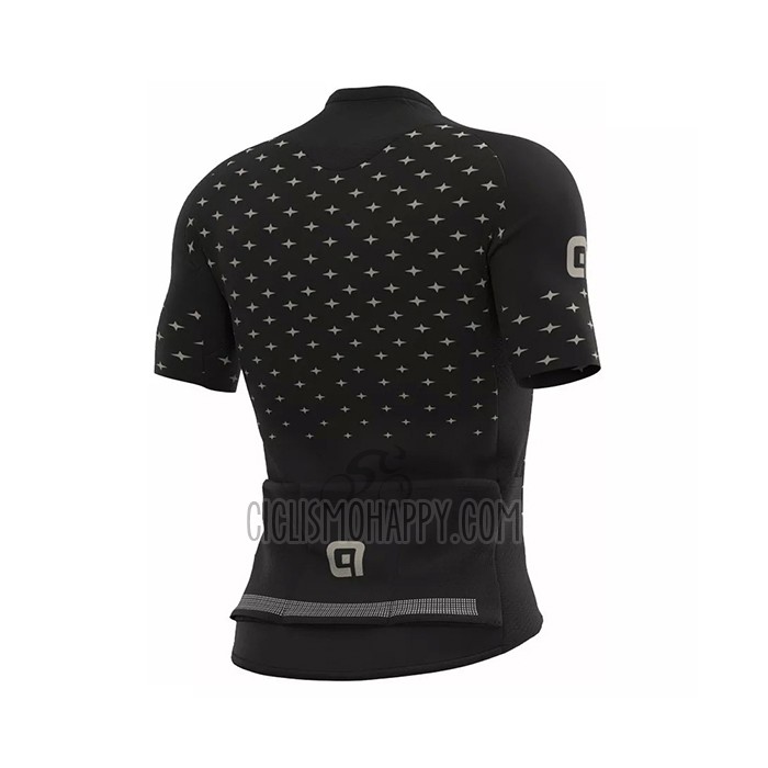 ALE Cycling Jersey Bib Short 2021 Men Short Sleeve Black