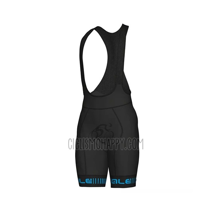 ALE Cycling Jersey Bib Short 2021 Men Short Sleeve Blue Gray