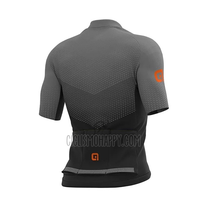 ALE Cycling Jersey Bib Short 2021 Men Short Sleeve Gray