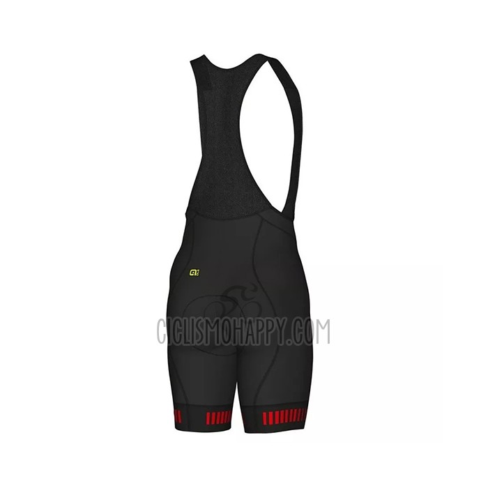 ALE Cycling Jersey Bib Short 2021 Men Short Sleeve Red Gray