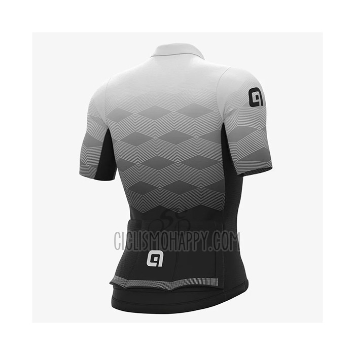 ALE Cycling Jersey Bib Short 2021 Men Short Sleeve White