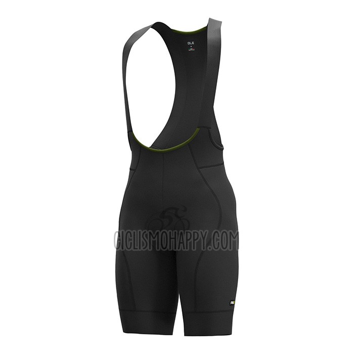 ALE Cycling Jersey Bib Short 2022 Men Short Sleeve Black