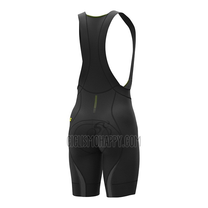 ALE Cycling Jersey Bib Short 2022 Men Short Sleeve Black