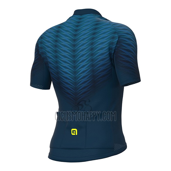 ALE Cycling Jersey Bib Short 2022 Men Short Sleeve Blue