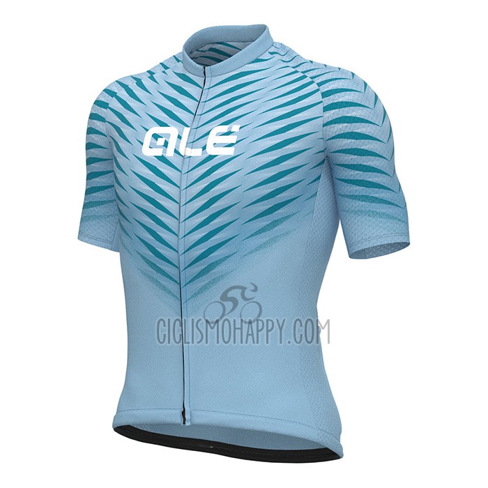 ALE Cycling Jersey Bib Short 2022 Men Short Sleeve Sky Blue