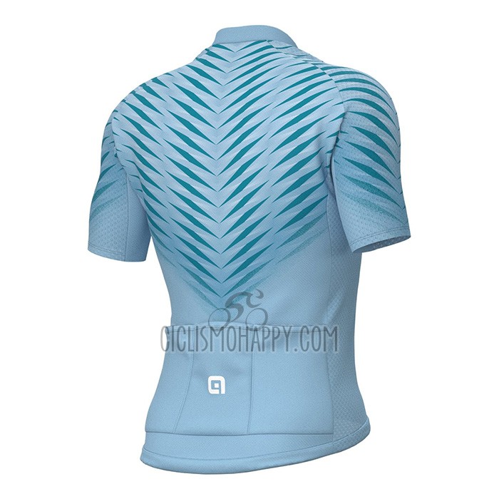 ALE Cycling Jersey Bib Short 2022 Men Short Sleeve Sky Blue