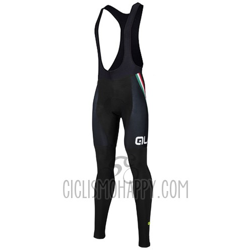 ALE Cycling Jersey Bib Tight 2016 Men Long Sleeve Blue and Red